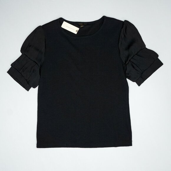 Current Air Black Short Sleeve Lightweight Top - XS - Picture 4 of 4
